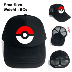 Pokemon Poke Ball Cartoon Hat Japanese Anime Baseball Cap
