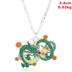 Dragon Ball Z Shenron Cosplay Cartoon Decoration Alloy Anime Necklace