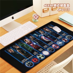 The Avengers Cool Movie Marvel Print Cosplay Locking Thicken Mouse Mat Anime Mouse Pad