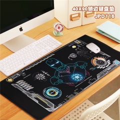 Iron Man Cool Movie Marvel Print Cosplay Locking Thicken Mouse Mat Anime Mouse Pad