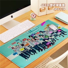 My Hero Academia Cartoon Print Cosplay Locking Thicken Mouse Mat Anime Mouse Pad