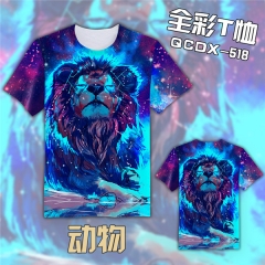 Fashion Cartoon Colorful Cosplay 3D Print Anime T Shirts Anime Short Sleeves T Shirts