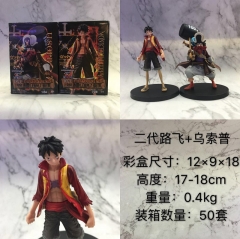 海贼王 二代路飞+乌索普 一箱装50套