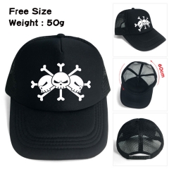 One Piece Cartoon Hat Wholesale Japanese Anime Baseball Cap