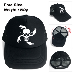 One Piece Cartoon Hat Wholesale Japanese Anime Baseball Cap