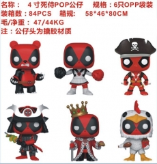 6款POP死侍（Wade Winston Wilson）玩具公仔