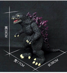 中号哥斯拉-紫色 公仔