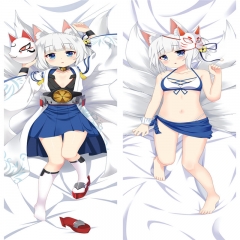 86088碧蓝航线抱枕含枕芯 50*150CM