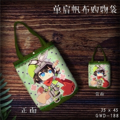 GWD188-凹凸世界 动漫单肩帆布购物袋