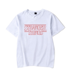 2017新款热销怪奇物语stranger things 个性潮流圆领短袖T恤