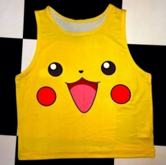Japanese Cartoon Pokemon Sexy Short T shirts Girls 3D Top Tee