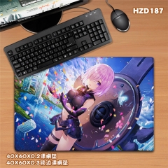 Japanese Fate Grand Order Anime Cartoon Mouse Pad Fancy Print Mouse Pad