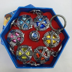 Hitman Reborn Cosplay Cartoon Decoration Jewelry Anime Necklace+Ring (Set)