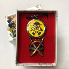 One Piece Cosplay Cartoon Decoration Anime Necklace+Ring