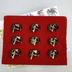 Sword Art Online | SAO Bronze Color Cosplay Cartoon Cool Decoration Fingers Anime Ring (9pcs/set)