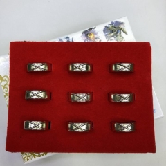 七龙珠银色戒指9个装