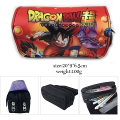Japan Cartoon Dragon Ball Z  Anime Good Quality Students PU Pencil Bag