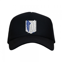 New Arrival Attack on Titan Cartoon Hat Wholesale Adjust Fashion Anime Baseball Cap