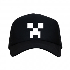 Minecraft Cartoon Green Blocks Hat Wholesale Adjust Fashion Anime Sports Baseball Cap