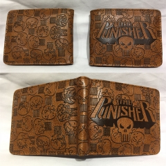 惩罚者 压纹新款钱包 11.5X9.5cm