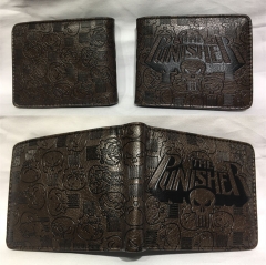 惩罚者 压纹新款钱包 11.5X9.5cm