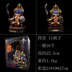 One Piece Edward Newgate Model Toy Statue Anime PVC Actio Figures 22.5cm