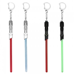 American Movie Star War Cartoon Alloy Keychain Decoration Pendant