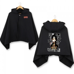 2Colors Naruto Cartoon Uchiha Itachi Cosplay Cloak Halloween Fashion Anime Party Clothes Costume
