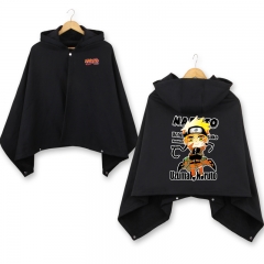 2Colors Naruto Cartoon Uzumaki Naruto Cosplay Cloak Halloween Fashion Anime Party Clothes Costume