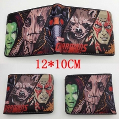 Guardians of the Galaxy Hot Anime Cartoon PU Wallet Bifold Coin Purse