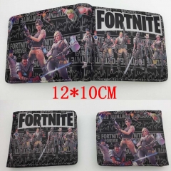 Fortnite Game Hot Anime Cartoon PU Wallet Bifold Coin Purse