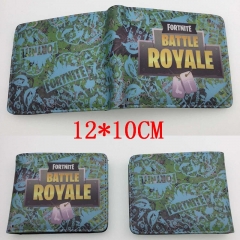 Fortnite Game Hot Anime Cartoon PU Wallet Bifold Coin Purse