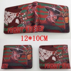 A Nightmare on Elm Street Hot Anime Cartoon PU Wallet Bifold Coin Purse