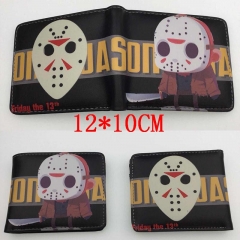 Friday the 13th Hot Anime Cartoon PU Wallet Bifold Coin Purse