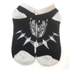 Black Panther Cosplay Movie For Adult Fashion Anime Short Socks