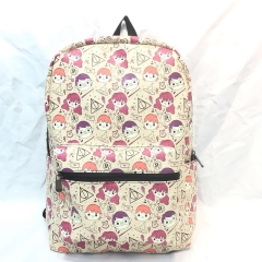 Harry Potter Cosplay Cute High Capacity Cartoon Backpack Bags Students Anime Bag