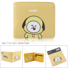 K-POP BTS Bulletproof Boy Scouts Cosplay Korean Star Purse Cute Anime Short Wallet