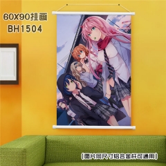 (60X90)BH1504-DARLING in the FRANKXX 动漫白色塑料杆挂画