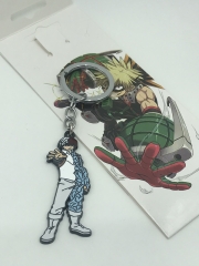 Boku no Hero Academia My Hero Academia Cosplay Game Cartoon Anime Keyring Fashion Alloy Keyhains