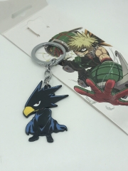 Boku no Hero Academia My Hero Academia Cosplay Game Cartoon Anime Keyring Fashion Alloy Keyhains