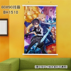 (60X90)BH1510-刀剑神域 Alicization 动漫白色塑料杆挂画