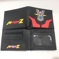 Mazinger Z Wallets PU Leather Coin Purse Bifold Anime Wallet