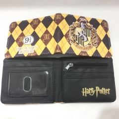 Harry Potter Wallets PU Leather Coin Purse Bifold Anime Wallet