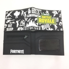Fortnite Cosplay Game Wallets PU Leather Coin Purse Bifold Anime Wallet