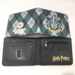Harry Potter Wallets PU Leather Coin Purse Bifold Anime Wallet