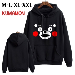 Kumamon Cotton Hoodie Soft Thick Hooded Hoodie Warm With Hat Sweatshirts