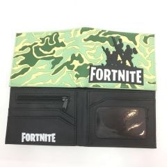 Fortnite Cosplay Game Wallets PU Leather Coin Purse Bifold Anime Wallet