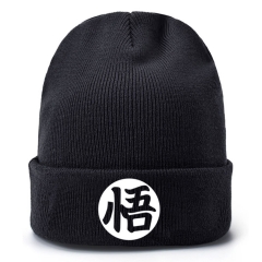 Dragon Ball Z Cosplay Cartoon Thick For Winter Hat Warm Decoration Wool Hat
