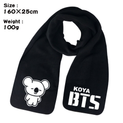 K-POP BTS Bulletproof Boy Scouts Cosplay Cartoon For Winter Hat Warm Decoration Scarf