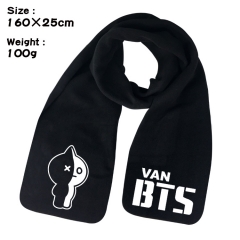 K-POP BTS Bulletproof Boy Scouts Cosplay Cartoon For Winter Hat Warm Decoration Scarf
